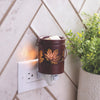 Falling leaves pluggable fragrance warmer