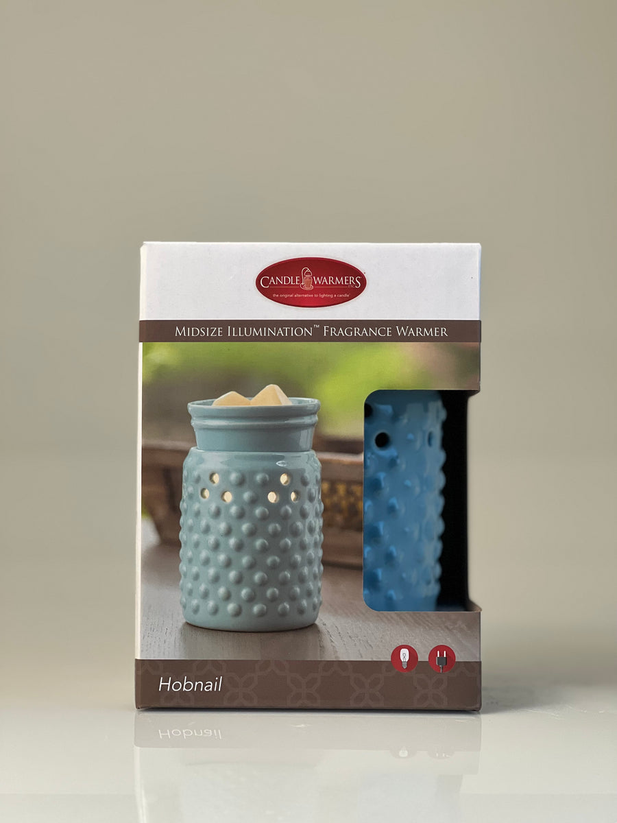 Candle Warmers Smokey Hobnail Illumination Fragrance Warmer